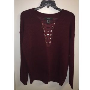 Burgundy Sweater